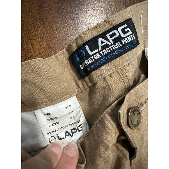 Ripstop Utility Workwear Tactical Pants Men 38 EMT EMS Cargo Hiking Outdoor - Picture 2 of 14